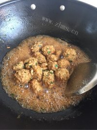 香气浓郁的红烧肉丸做法图解9)