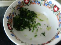 好吃的荠菜豆腐羹做法图解4)