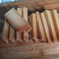 香气浓郁的煎年糕做法图解2)