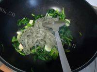 家常菜菠菜粉丝做法图解6)