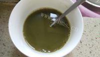 美味的抹茶凉粉做法图解7)