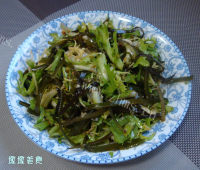香味苦苣拌海带丝做法图解10)