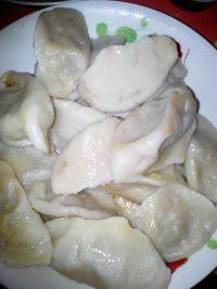 自己做的猪肉水饺