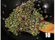 榄菜四季豆做法图解10)