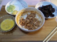 家常菜木须肉做法图解4)