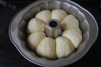 蜜豆蓝莓酱夹心包做法图解12)