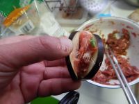美味的蚝油茄盒做法图解12)