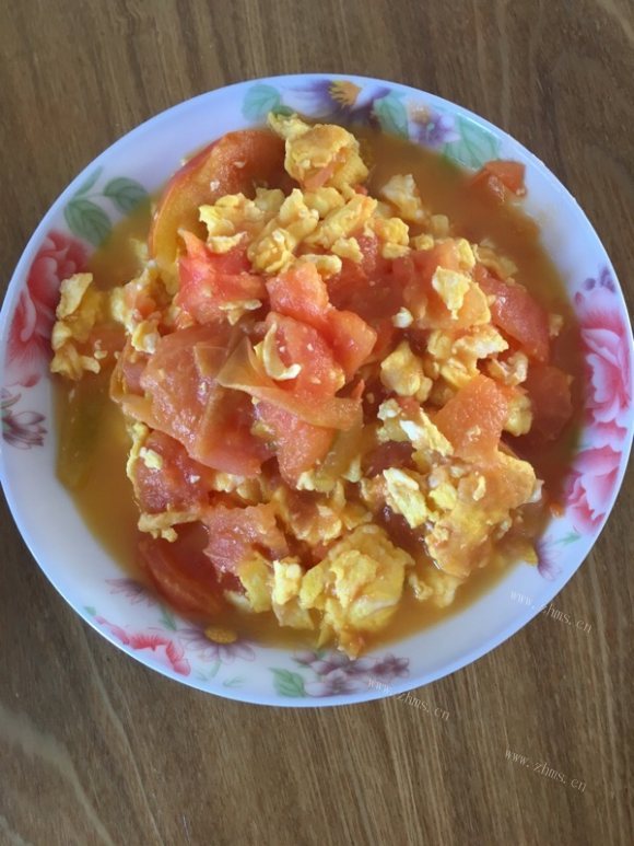 特色美食西红柿炒鸡蛋