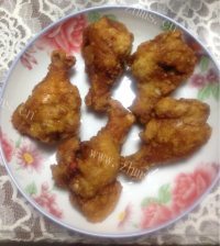口感饱满的炸鸡腿
