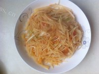 家常菜清炒土豆丝