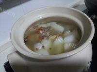 美味的羊排萝卜汤