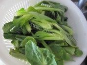 辣炒油菜做法图解1)