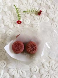 家常板栗馅儿冰皮月饼做法图解19)