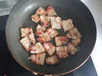 喷香的香煎五花肉做法图解4)