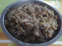 家常的猪肉白菜炖粉条做法图解5)