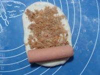 肉松玉米肠面包的做法图解八