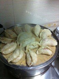 自己做的大蒸饺