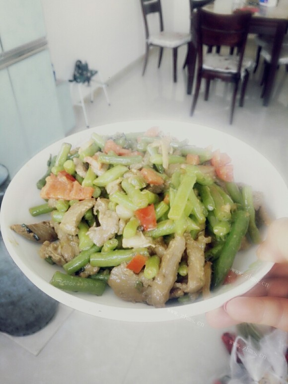 色香味浓的豆角炒肉