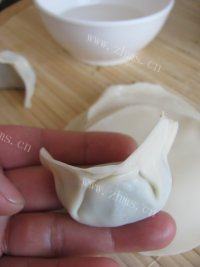 自己做的荠菜猪肉水饺做法图解9)