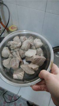 面包机自制肉松做法图解3)