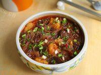 鸭血油豆腐粉丝汤做法图解10)