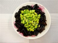 好吃的毛豆炒黑木耳做法图解6)