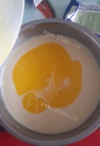 自制芒果千层蛋糕做法图解3)