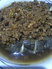 爱上肉末茄子做法图解6)