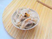 自己做的西红柿鸡蛋饺子