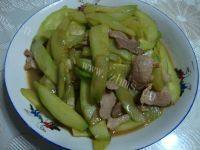 味道不错的黄瓜炒肉
