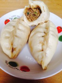 美味的茄子包子