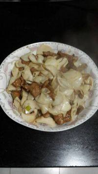 家常菜肉片杏鲍菇