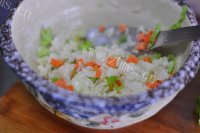 美味稻花香大米沙拉做法图解8)