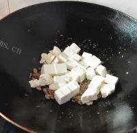 家常菜肉末豆腐做法图解6)