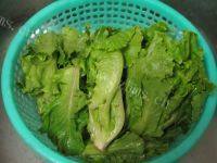 「DIY美食」蒜泥生菜做法图解1)