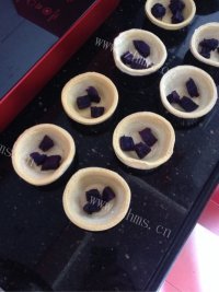 美味紫薯椰浆蛋挞做法图解10)