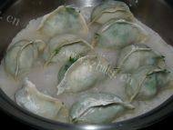 美味的茴香煎饺做法图解10)