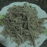 美味营养的自制肉松做法图解3)
