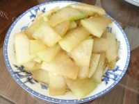 家常菜素炒冬瓜