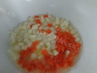 美味的咖喱鸡肉饭做法图解6)
