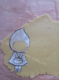 小红帽和大灰狼饼干做法图解5)