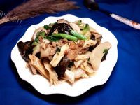 美味的红烧排骨什锦菜做法图解9)