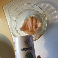 美味的香菇鸡肉粥做法图解4)
