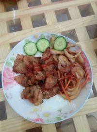 回味无穷的香煎肉片