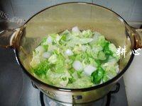 小白菜肉丸汤做法图解10)
