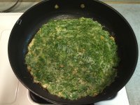 美味的茴香煎蛋做法图解8)