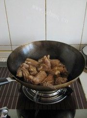 百叶结烧排骨做法图解2)