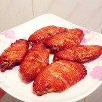 美味的烤鸡翅中
