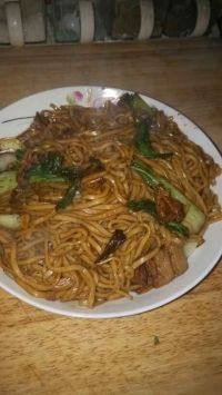 自己做的炒面
