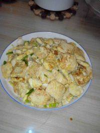 家常菜黄金豆腐